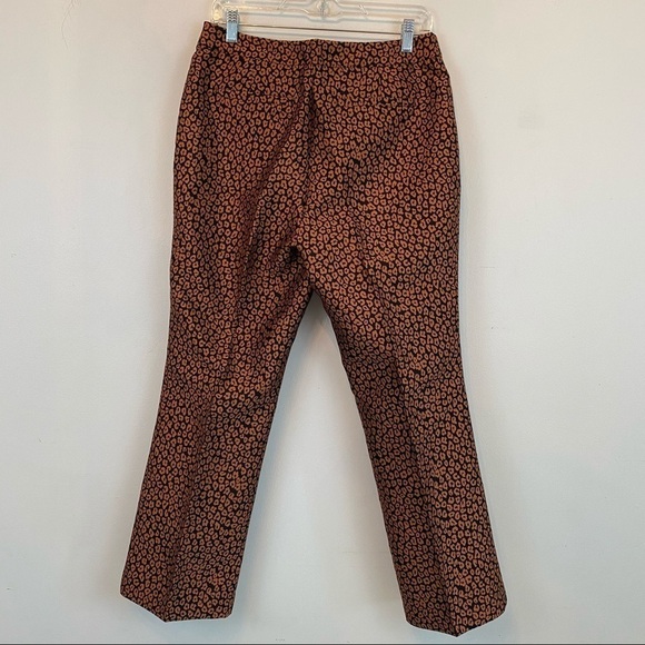KATE SPADE flora leopard jacquard pant - Picture 5 of 6